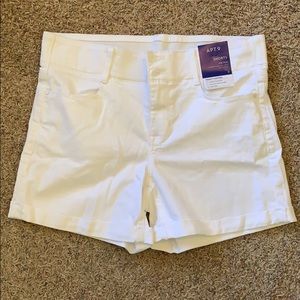 Tummy Control Mid Rise Shorts